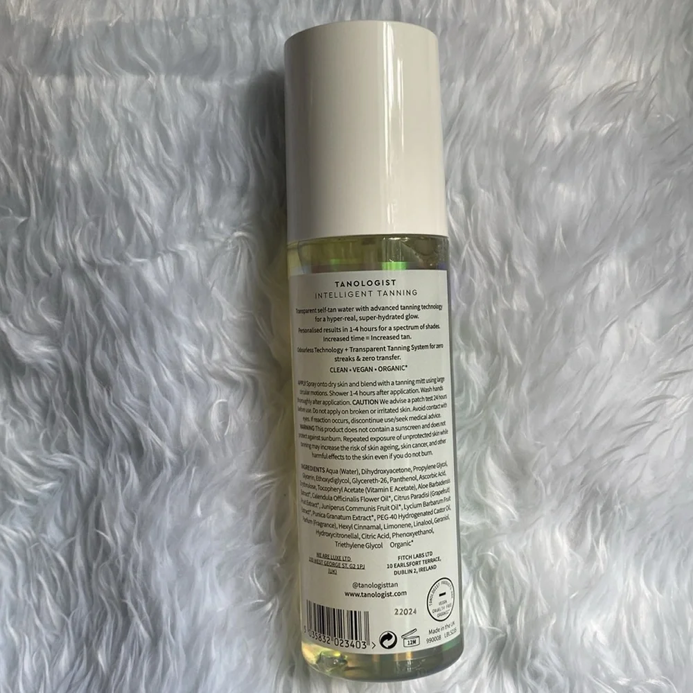 Tanologist Express Tan Self‎ Tan Water Shade Dark 200ml, New